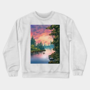 Riverbend Sunrise Crewneck Sweatshirt